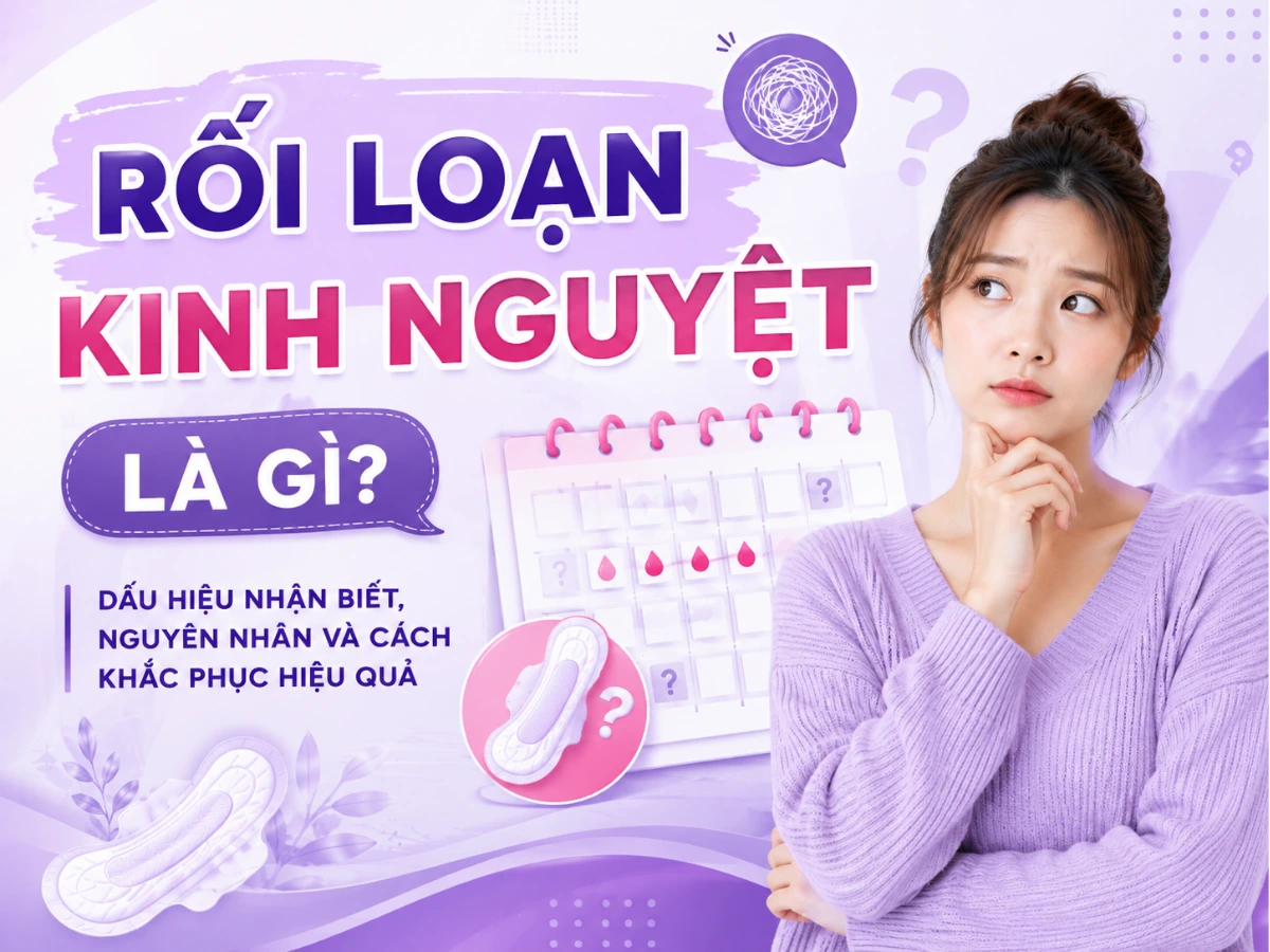 Rối loạn kinh nguyệt và những thay đổi thường gặp trong chu kỳ